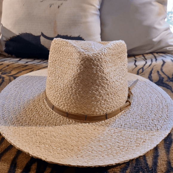Wyeth Accessories - NEW Rare WYETH Straw Hat with Brown Band